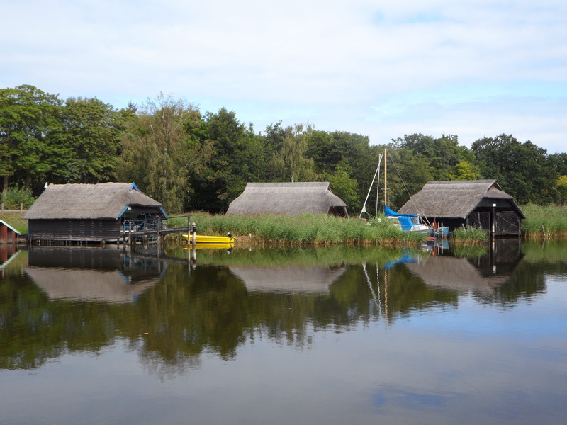 village, waterfront, nature, nautical vessel, beauty in nature, building exterior, lake, tree, plant, built structure, tranquility, architecture, Boathouses