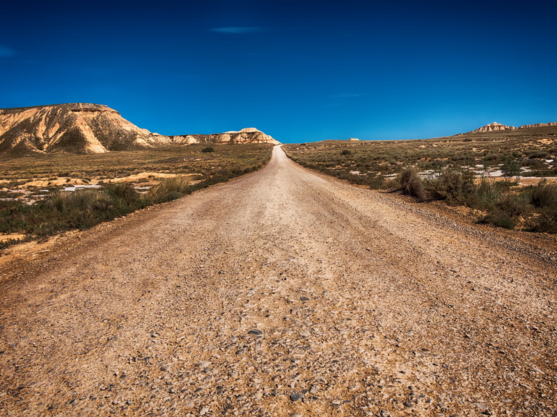 transportation, diminishing perspective, the way forward, principle, scenics - nature, dust, perspective, dirt, desert, nature, no people, arid climate