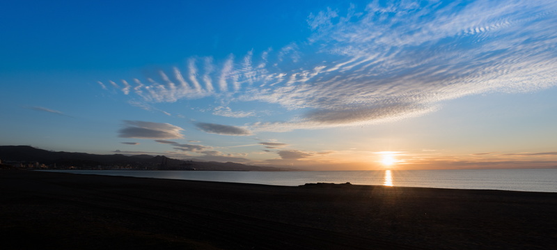 water, horizon over water, tranquility, sea, beach, tranquil scene, sunset, sand, outdoors, soledad, horizon, landscape, peaceful, 8K, cloud - sky, beauty in nature