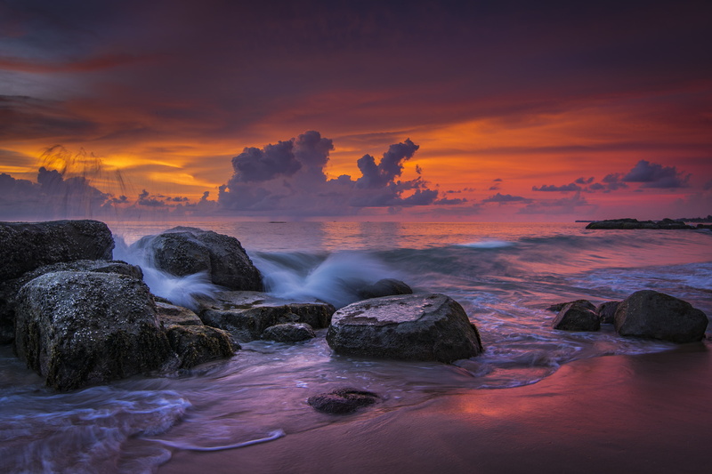 sea, shore, Thailand, Impressions, Khao Lak Beach, 2K