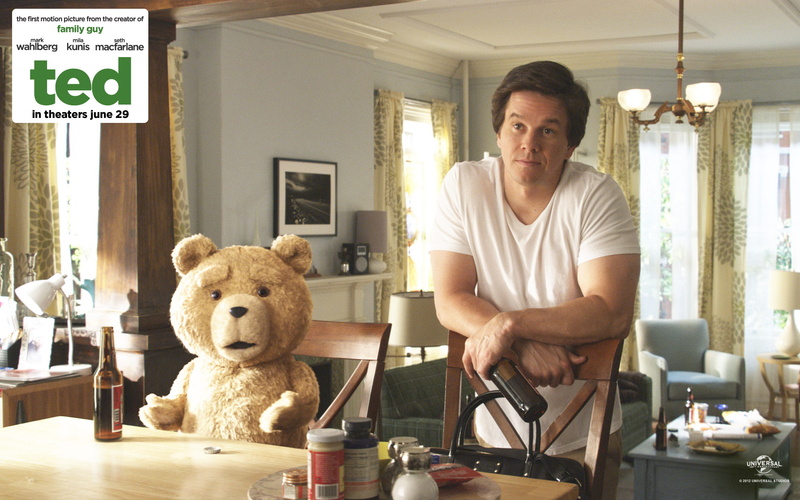 Mark Wahlberg, Ted, Ted (Movie Character), 1080P, Movie