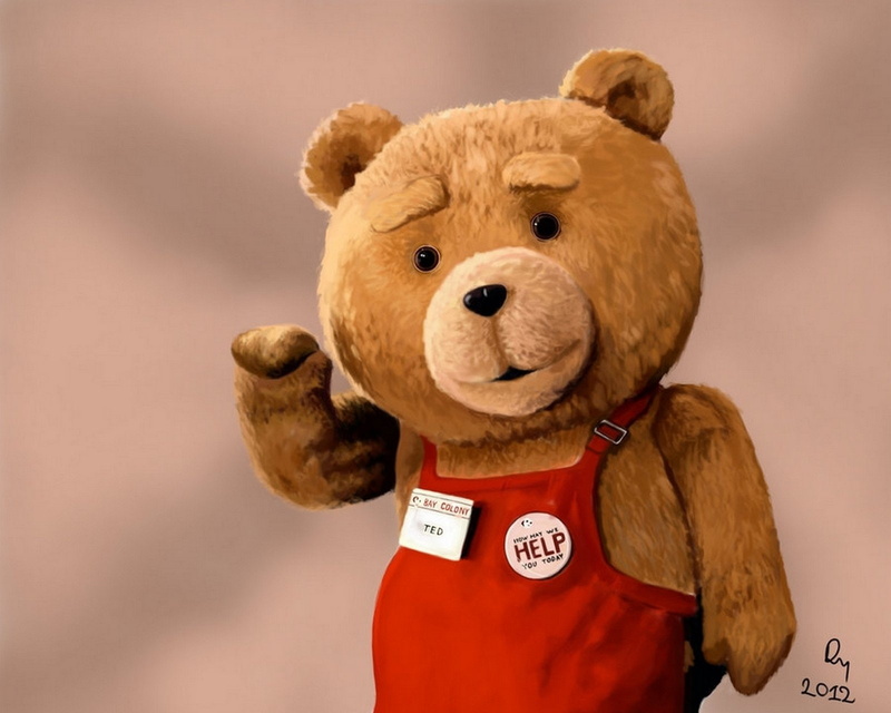 Ted (Movie Character), Movie, 720P, Ted