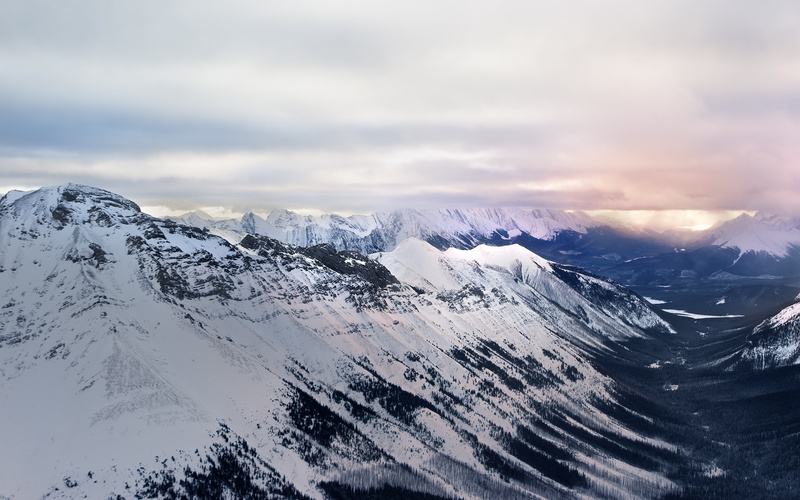 Mount, Edgewater, Provincial, Canada, 2K, Park, Assiniboine, Snow, Mountains