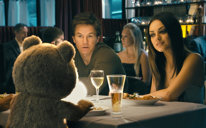 ted, characters, 1080P, mark, hollywood, seth, mila, funny, bear
