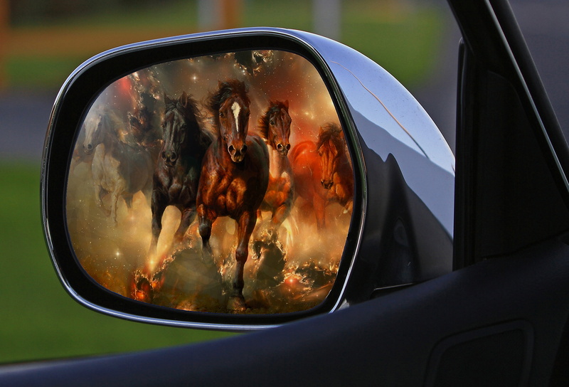 car, motor vehicle, transportation, food, hint, Car Mirror, food and drink, travel, side mirror, outdoors, 5K, mirror, majka, the addition of, day, mirror image
