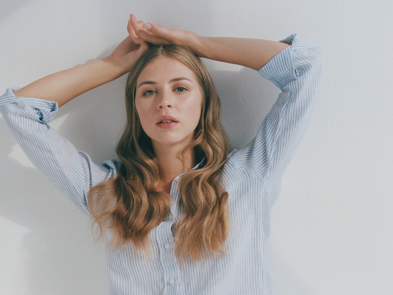 Actresses, Hermione Corfield, Actress, Blonde, Model, 4K