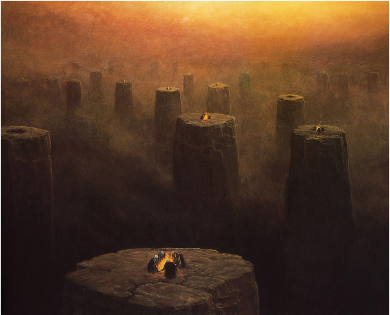 pincels, 720P, Zdzisław Beksiński