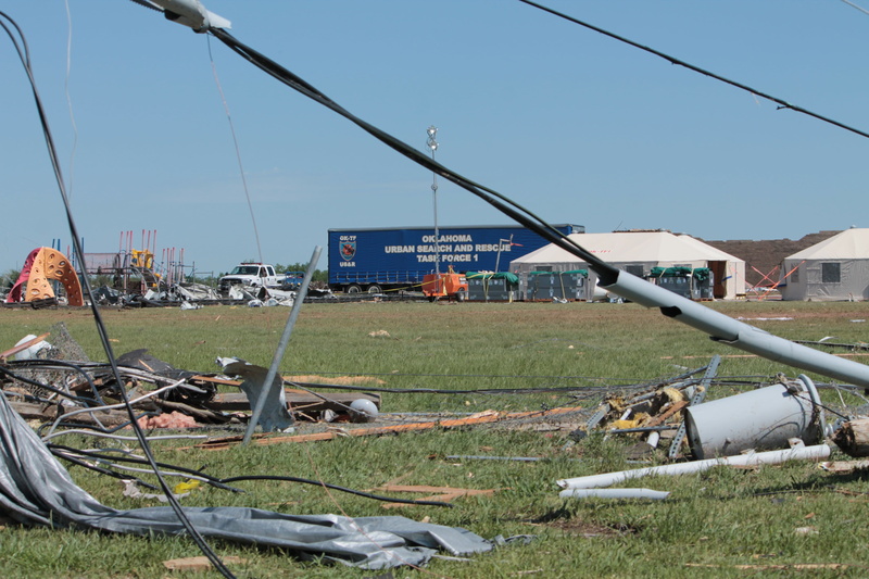 land, oklahoma, rescue, no people, 4K, building exterior, clear sky, grass, destruction, ruin, devastation, plant, briarwood school, transportation, architecture