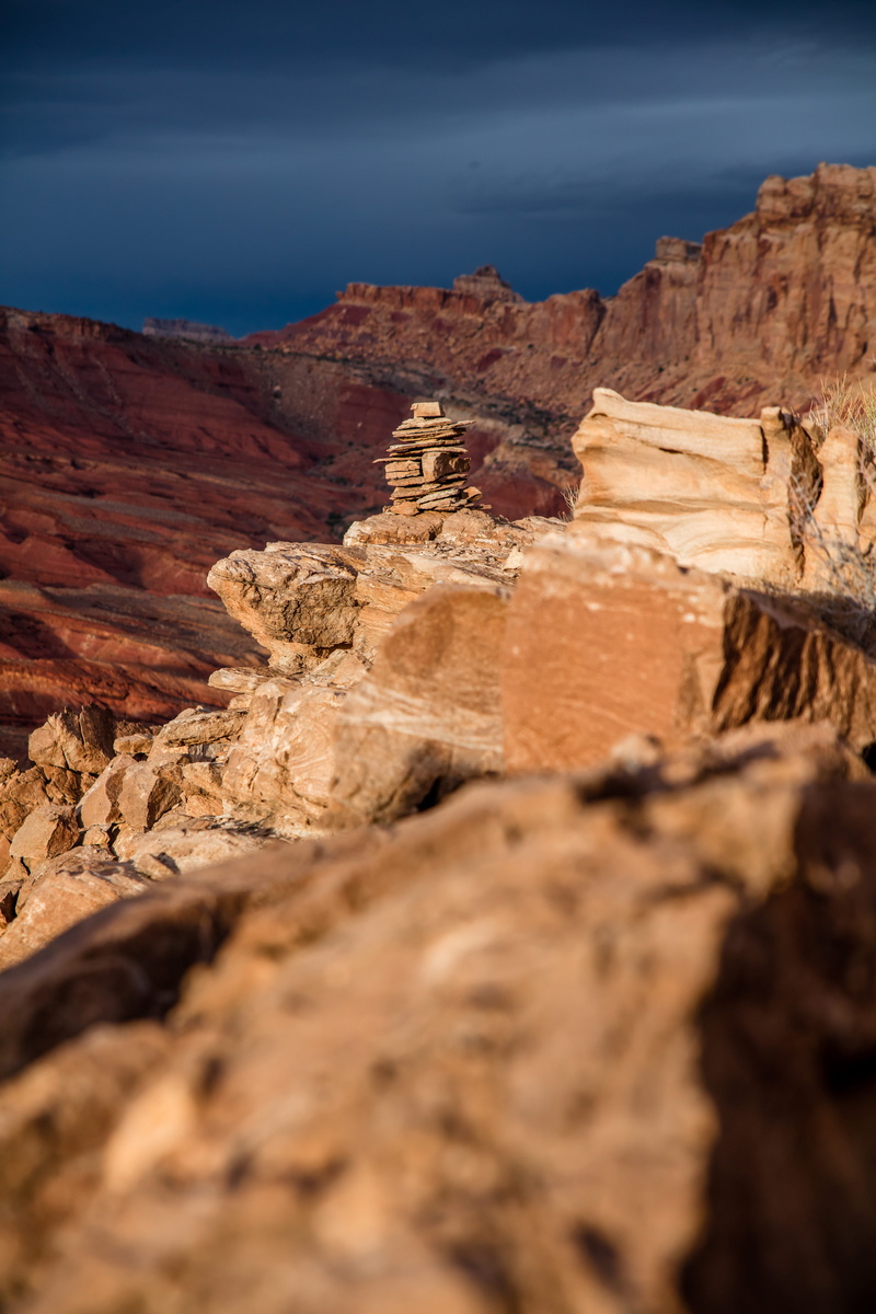 camping, texture, rock - object, brown, sky, art, travel destinations, rock, physical geography, trail cairn, trail, rough, geology, arid climate, redrock