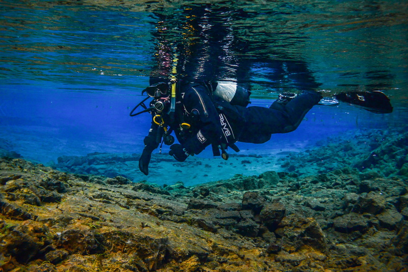 trilaminate, air bubbles, sea, ice cold, underwater diving, tec-diving, lung machine, colorful, glacier water, tectonic plate gap, ocean, dive, diving