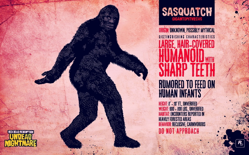 red, dead, redemption, vintage, nightmare, sasquatch, undead, games, video, 2K