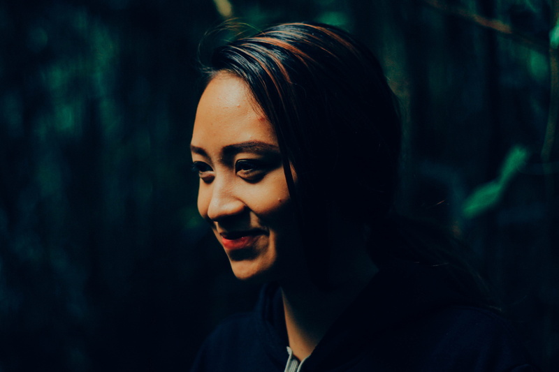 people, 5K, lifestyles, adult, emotion, happiness, beauty, one person, real people, young women, human face, hairstyle, indonesia, portrait, bandung city