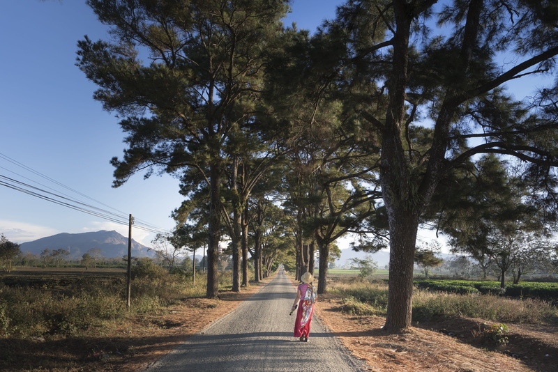 outdoors, road, the park, day, real people, country, year, full length, a hundred years, natural, scenic, the morning, the countryside, neck, no one, beauty in nature