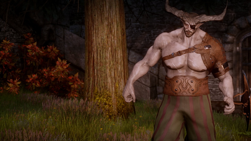 Dragon Age, Iron Bull, 1080P, Dragon Age Inquisition, trees, PC gaming