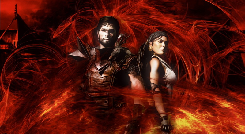 people, fire, digital, age, burning, beautiful woman, male, arts culture and entertainment, fire - natural phenomenon, fantasy, Games, indoors, illuminated