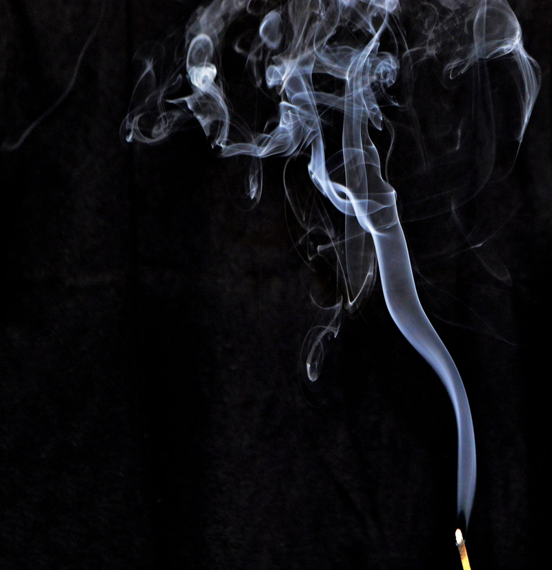 indoors, 2K, smoke - physical structure, pattern, nature, incense, pollution, swirl, changing form, emitting, white, no people, burning, abstract, fumes