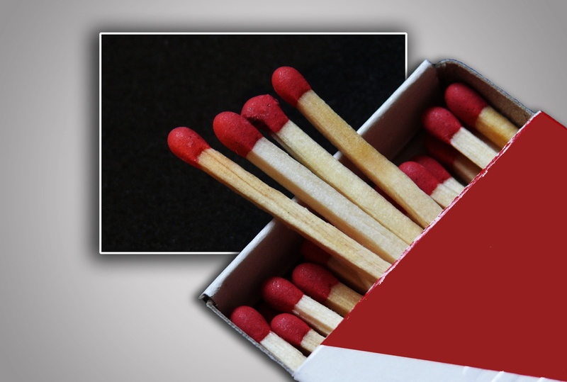 matchbox, high angle view, still life, heart shape, close-up, positive emotion, matchstick, red, wood - material, large group of objects, no people, matches