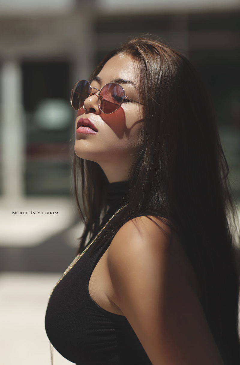glasses, young women, adult, hair, one person, tanned, fashion, Canon, women, hairstyle, headshot, portrait, long hair, women with shades, young adult