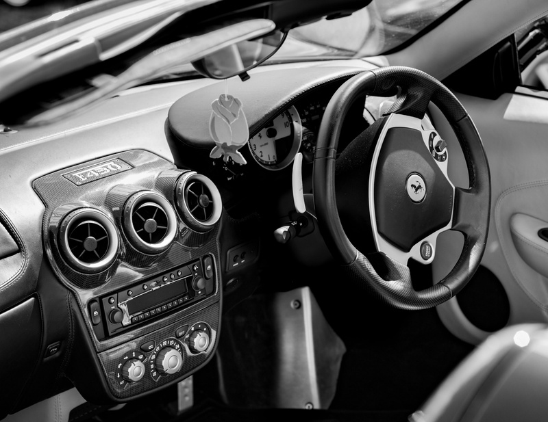 car, motor vehicle, design, control panel, speed, show, modern, style, automotive, 4K, metal, ferrari, mode of transportation, sportscar, auto, steering wheel