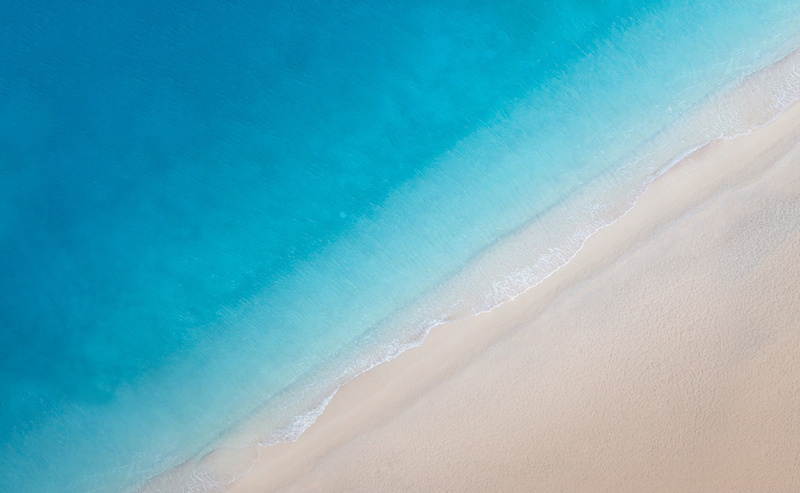 Blue, Beach, Water, Nature, Summer, Calm, photography, Wave, DronePhotography, Vacation, 2K, Clear, drone, aerialview