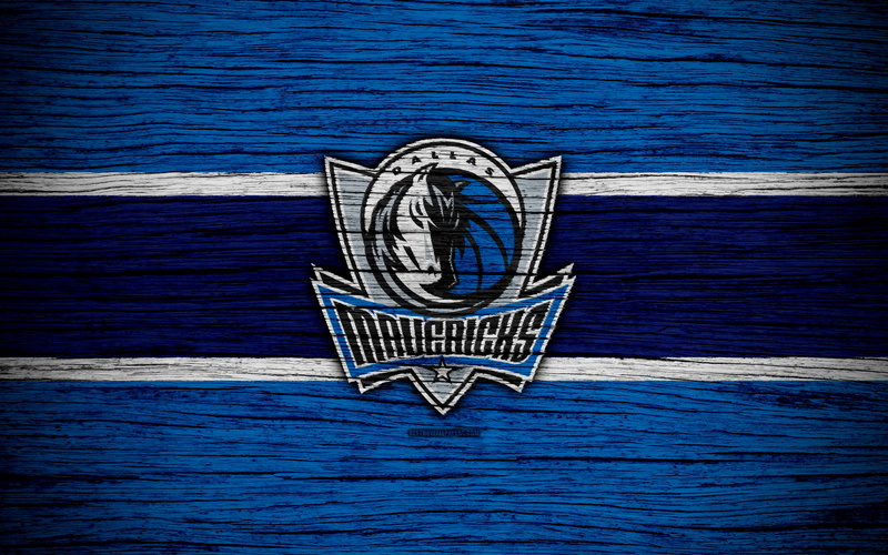 4K, NBA, Logo, Dallas Mavericks, Basketball