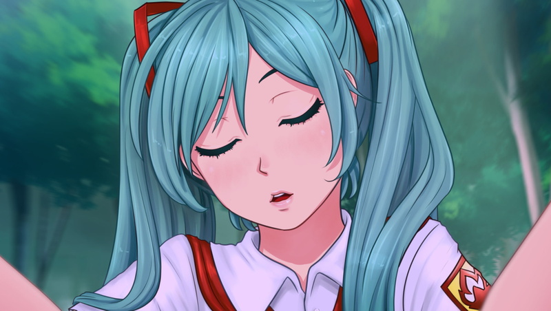 Hatsune Miku, Anime, 720P, Everlasting Summer
