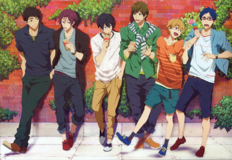 series, 720P, hazuki, makoto, character, ryuugazaki, rei, nagisa, !, tachibana