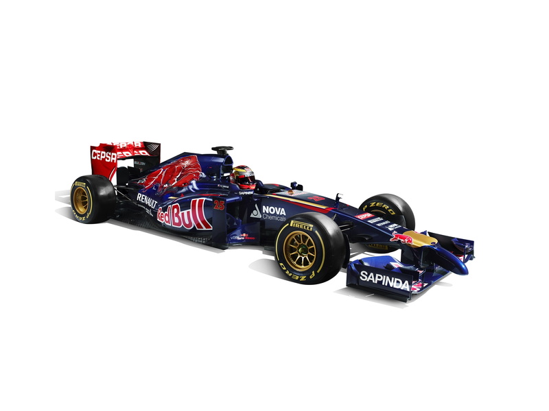 the car, Red Bull, Toro Rosso, 2014, STR9, Formula 1, 2K