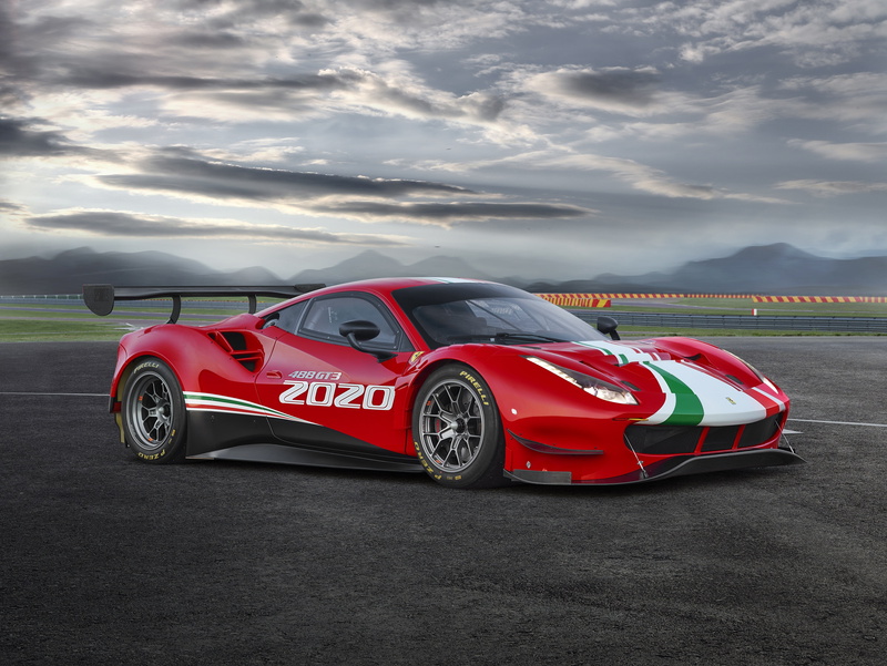 4K, GT3, Evo, Ferrari 488, 488, Ferrari