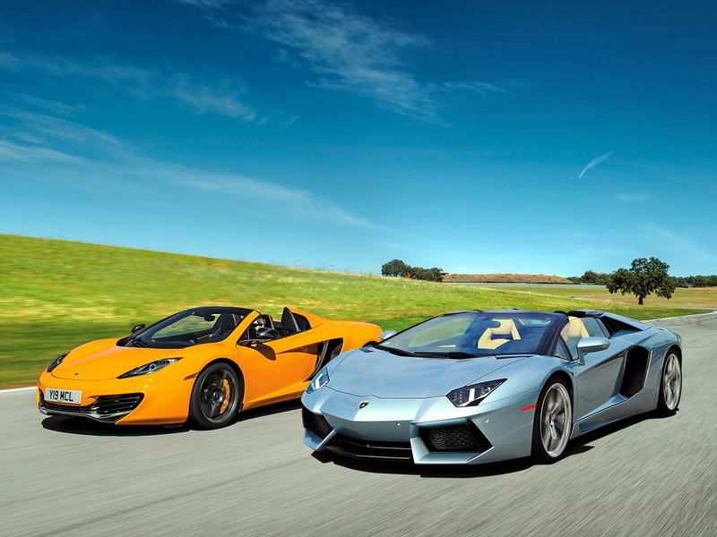 car, laren, 1080P, lamborghini, aventador, lp700-4, mp4