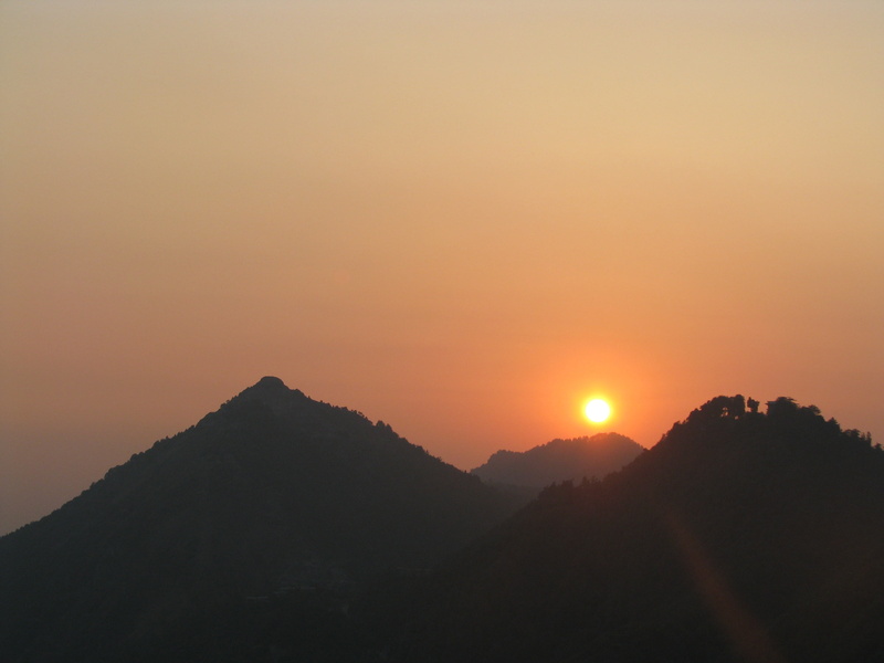 no people, landscape, sun, scenics - nature, sunlight, hill, mountain, tranquil scene, environment, silhouette, majestic, mountains, idyllic, sunrise - Dawn