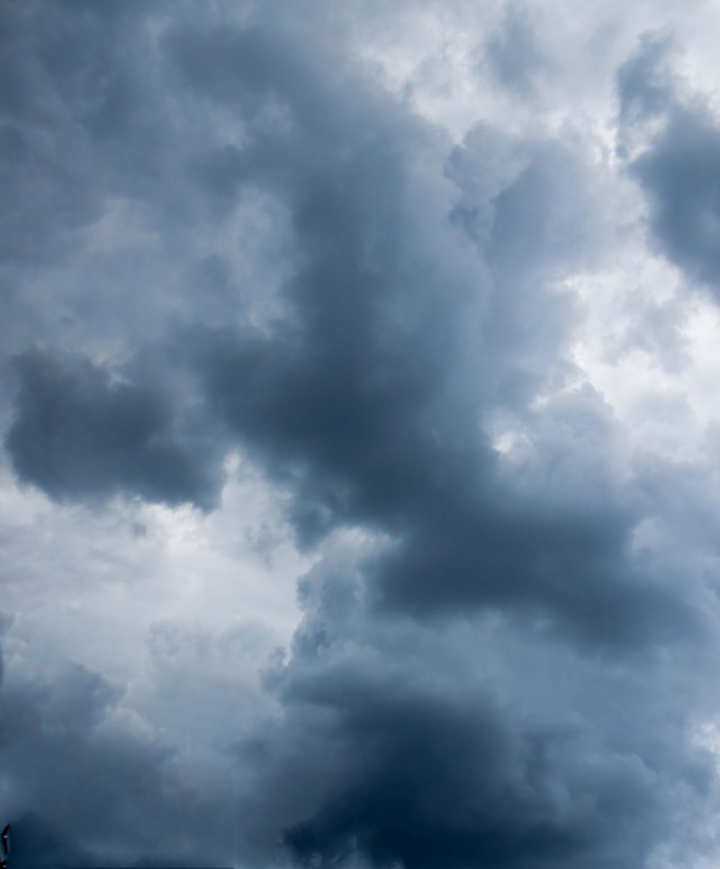 dark clouds, day, gloomy, white color, outdoors, overcast, moody sky, environment, clouds, ominous, tranquility, scenics - nature, storm cloud, sky, mood