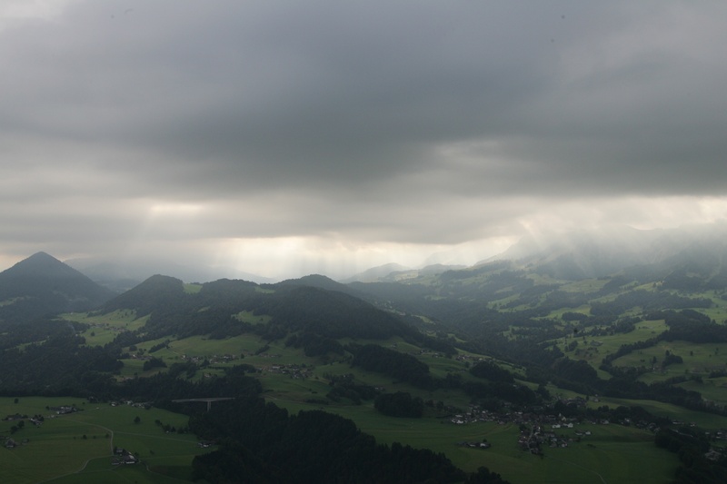 nature, tranquility, tree, scenics - nature, tranquil scene, rain, non-urban scene, plant, 2K, slurry, climate, mountain, landscape, thunderstorm, environment