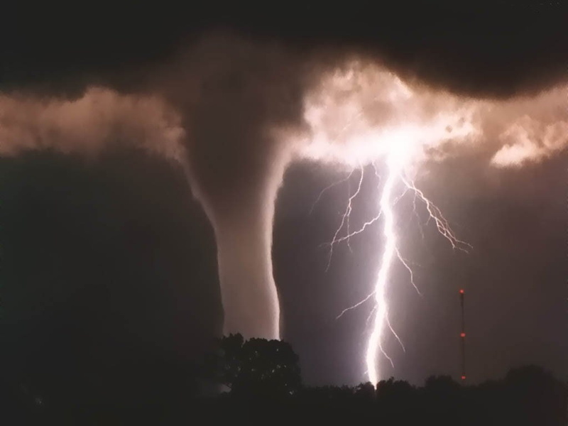 eclair, other, hd, tornade, nature, 480P, art, contre