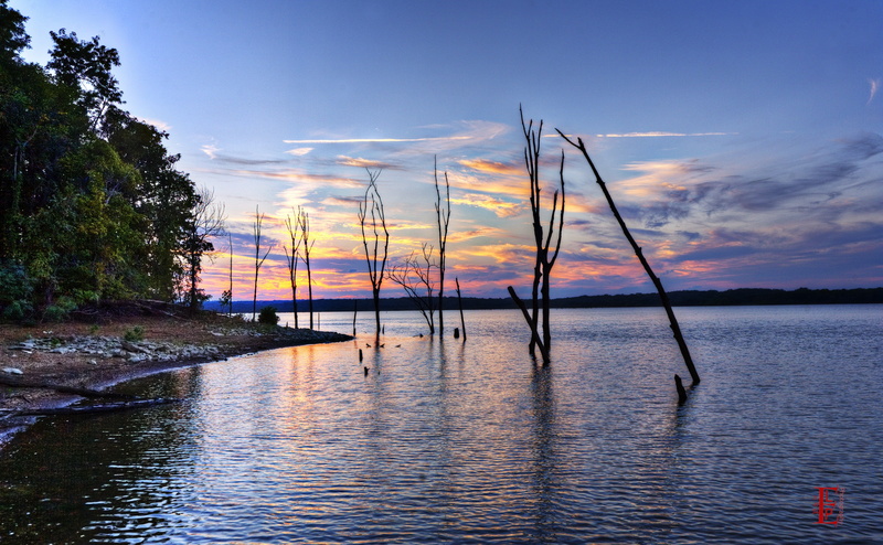 Beautiful, Scene, 4K, Lawrence, Kansas, United States, Scenery, Bank, Nature, Clinton Lake, Travel, side, Sunset, Lake, Landscape, Other Side
