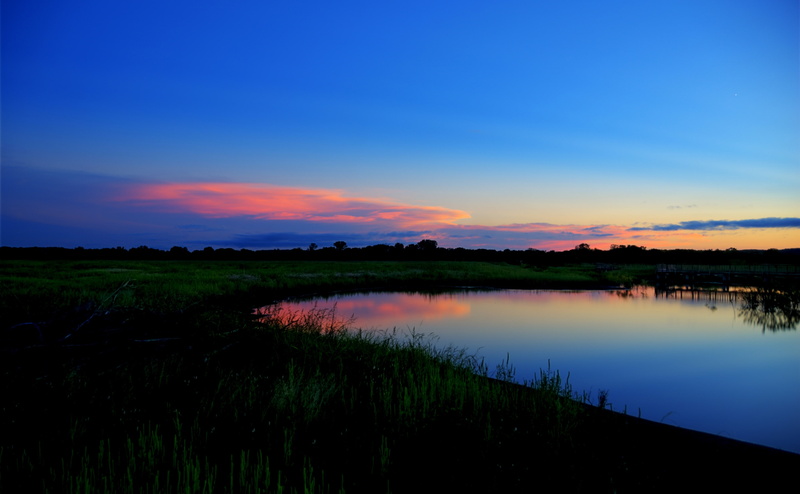 lake, scenics - nature, grass, Scene, Storm Cloud, non-urban scene, environment, field, water, orange color, photography, United States, tranquility, Landscape
