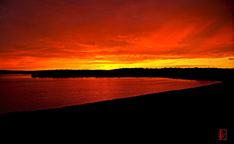 body, tranquility, sky, Travel, Lawrence, Kansas, sea, dramatic sky, tranquil scene, red, orange color, Clinton Lake, Scene, rouge, idyllic, united states