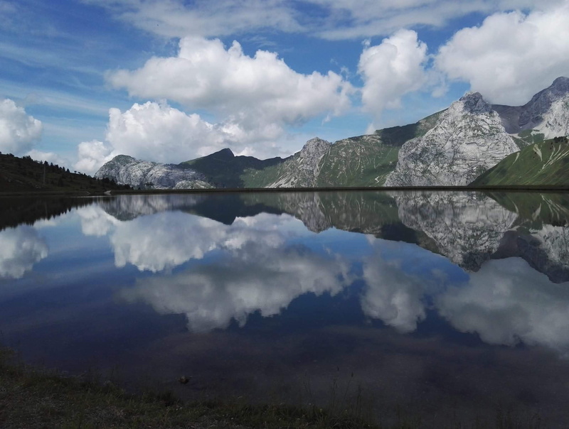 1080P, day, sky, mirror landscape, natural, outdoors, nature, no people, reflection, tranquil scene, stillness, scenics - nature, raw image, reflection lake