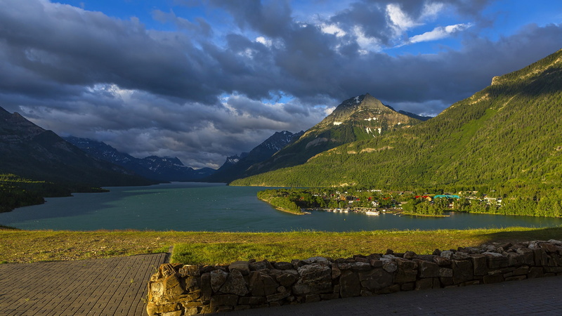naturaleza, lago, 2K, nubes