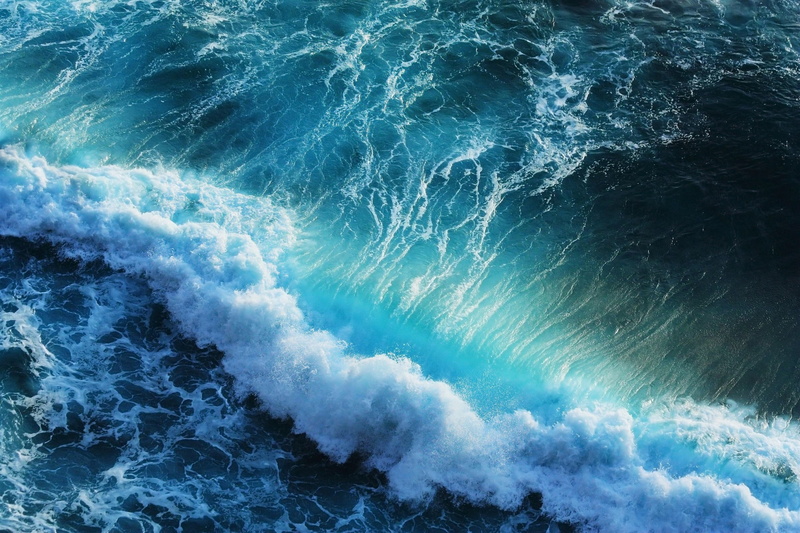 olas, naturaleza, bravas, mar, 2K