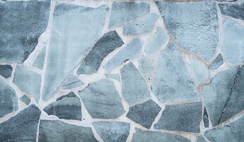 stone wall, architecture, gray, backgrounds, white, tile, no people, textured, slabs, outdoors, surface, photo, blue, pattern, cracked, directly above