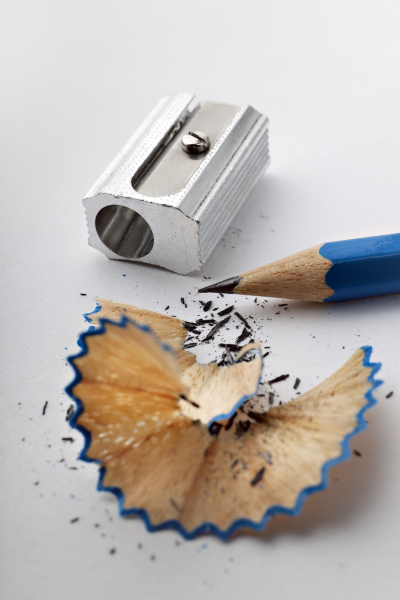 variation, no people, white background, pen, sharpening, school, closeup, pencil, studio shot, shavings, wood - material, eraser, sharp, office, graphite