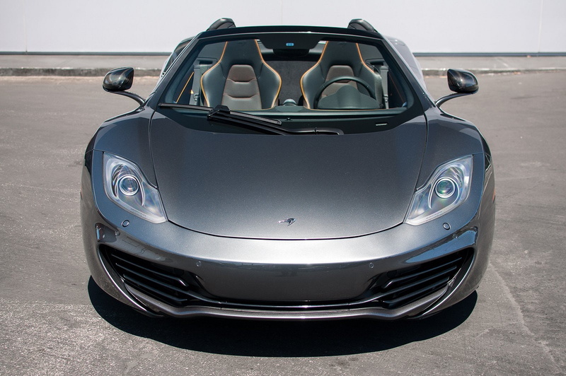 mp4, mclaren, 12c, spider, supercar, color, graphite, 720P, grey
