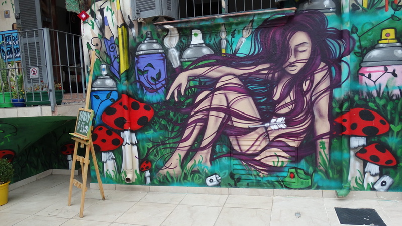 architecture, outdoors, graffiti, street art, creativity, tile, day, wall, mural, graphite, no people, representation, text, building exterior, human representation