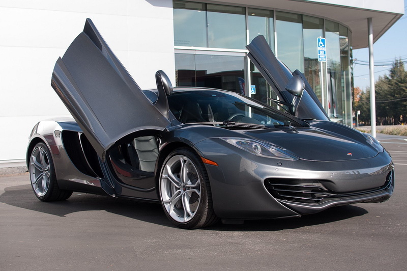 282, color, mp4, mclaren, graphite, grey, supercar, 720P, 12c