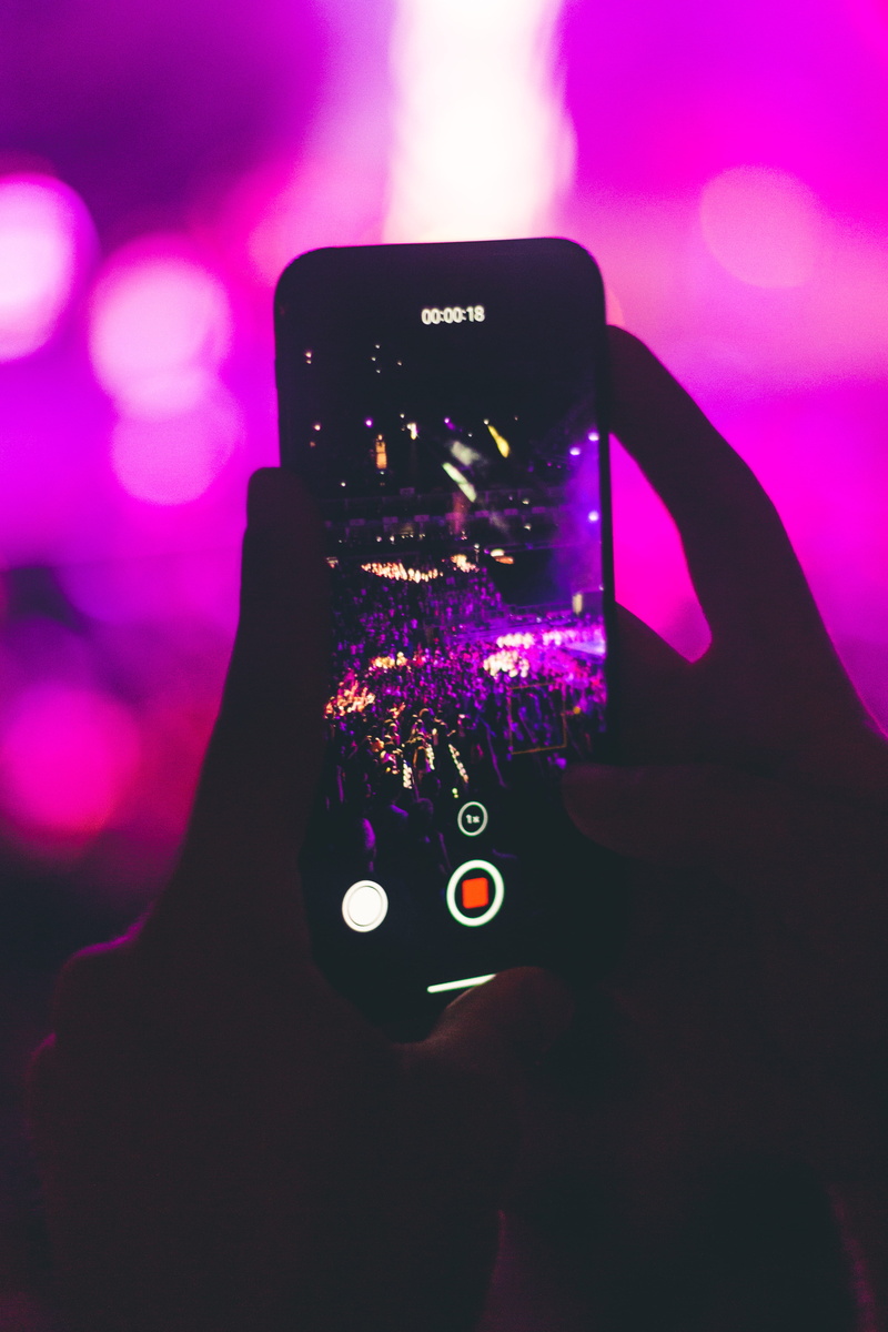 real people, purple, using phone, human body part, activity, apple, holding, finger, photographing, technology, o2, worship, london, photography themes