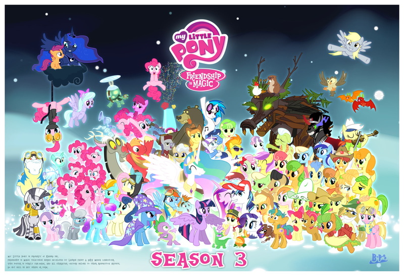 Vector, Poster, My Little Pony: Friendship is Magic, 720P, TV Show, My Little Pony
