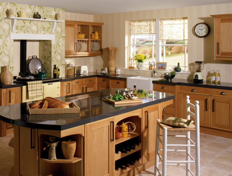 flooring, home interior, design, household equipment, black, interior, cabinet, island, 2K, toaster, domestic kitchen, plate, home showcase interior, indoors
