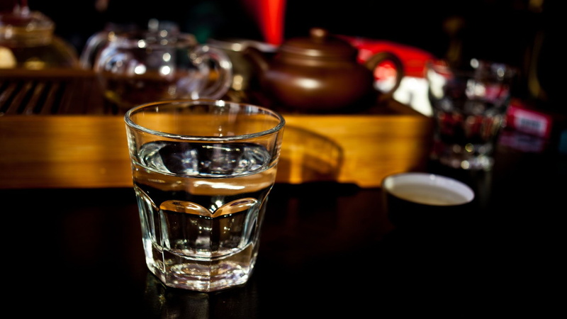 agua, vidrio, ceramica, 1080P, vaso
