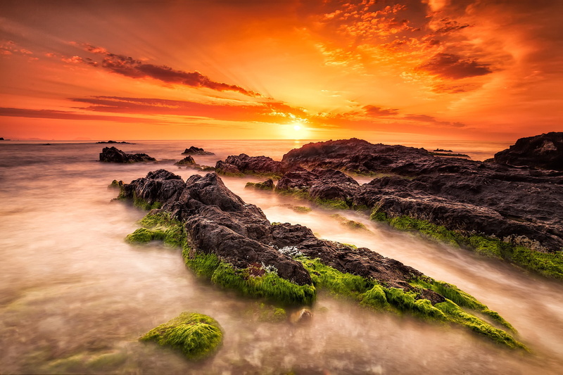 aerial, Agua, clouds, Sunrise, Landscape, photography, Turrican, moss, filled, Exposure, 1080P, Sunset, Manolo, Filter, mountain, Long, gray, Sea
